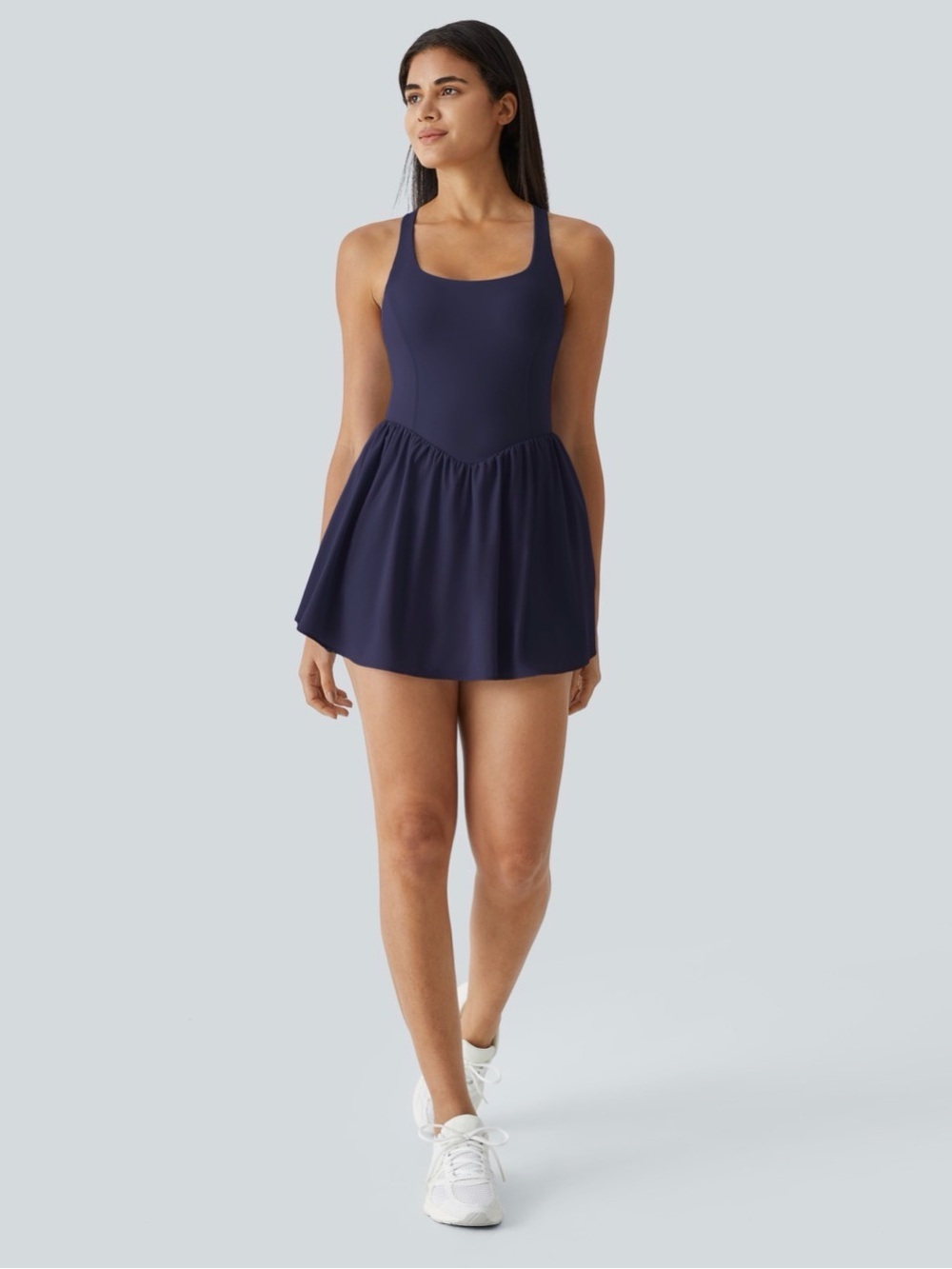 Corset 2-in-1 Pocket Mini Quick Dry Flowy Pickleball Active Dress